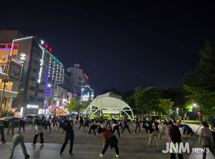 통영시, 우리동네 해맞이달맞이 운동교실