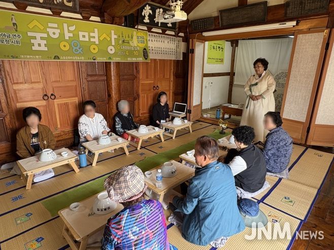 도동측백나무숲 힐링프로그램