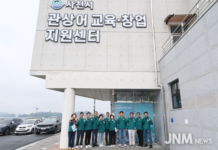 사천시의회, 주요사업지 현장 방문