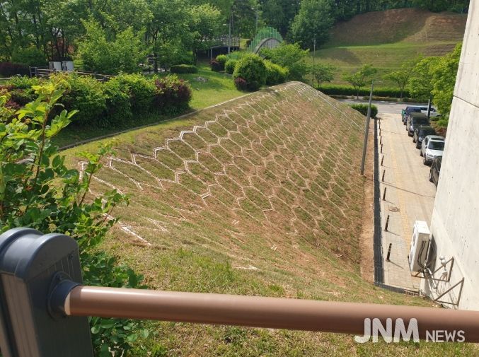 양곡사랑공원 사면 복구 후 사진