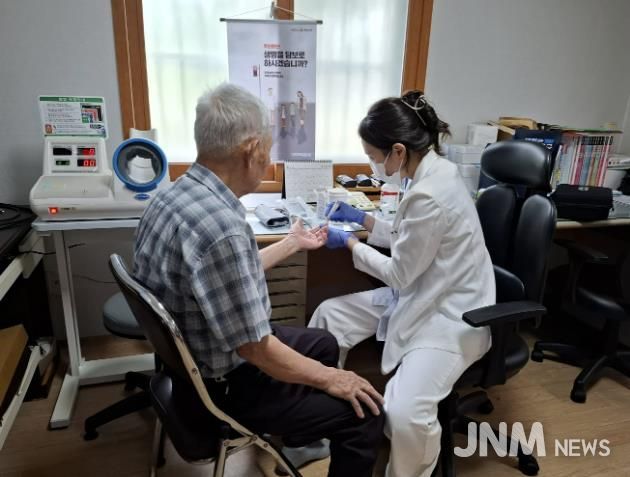 유림동 찾아가는 어르신 맞춤형 건강서비스