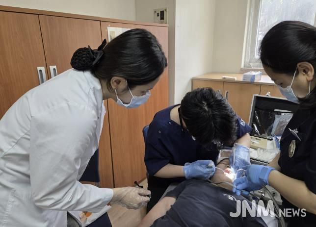 안산시 단원보건소, 초교생 대상 치아 홈메우기 예방 진료 실시