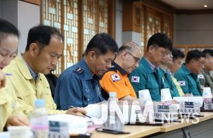 나주시가 2025년 여름철 자연재난 대비 대처사항 점검회의를 개최했다