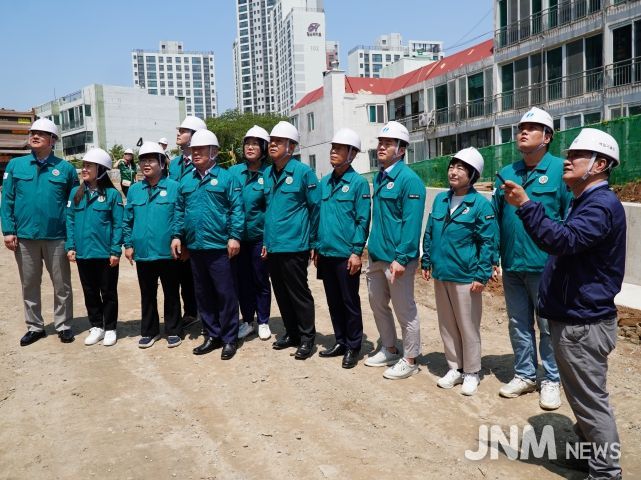 부산시 연제구의회, 여름철 자연재난 대비 현장확인 실시