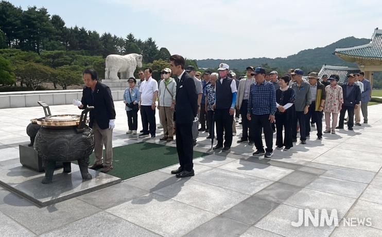 정읍 고엽제전우회, 국립대전현충원 등 찾아 안보의식 고취