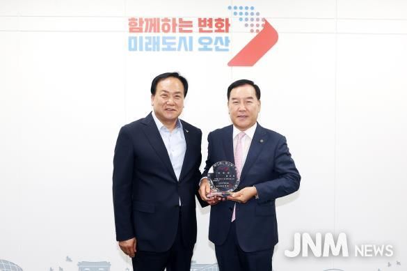 오산시, 황선명 법무부 청소년범죄예방위원회 회장 ‘1일 명예시장’ 위촉