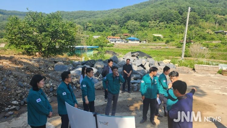 장마철 대비 현장점검