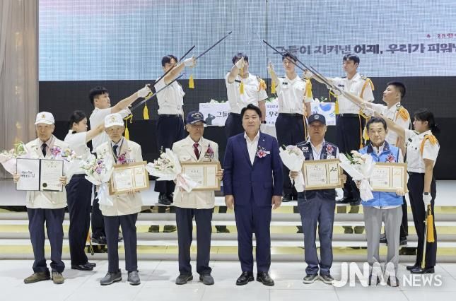 아산시 6·25전쟁 제75주년 행사 개최