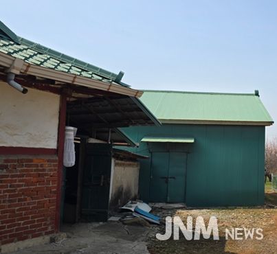 모기채집기(유문등) 설치