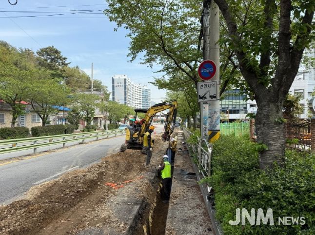 노후수도관 교체공사