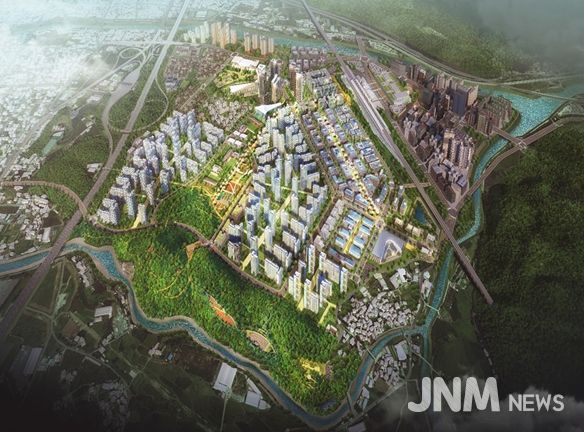 KTX 울산역 복합특화단지 예상조감도