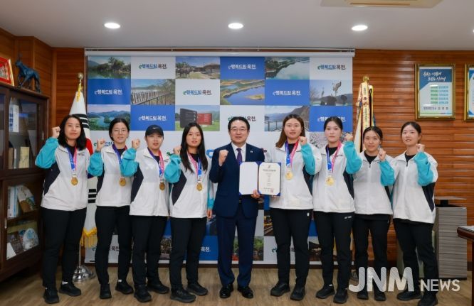 옥천군 실업팀 3관왕 석권