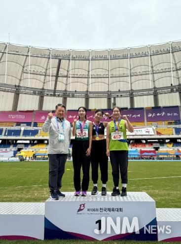 광양시청 직장운동경기부, 제106회 전국체육대회서 시 위상 빛냈다 - 체육과(육상 100m 허들).