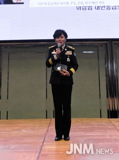 이오숙 전북특별자치도소방본부장, 소방공무원 첫‘윤한덕 응급의료발전 공로상’수상
