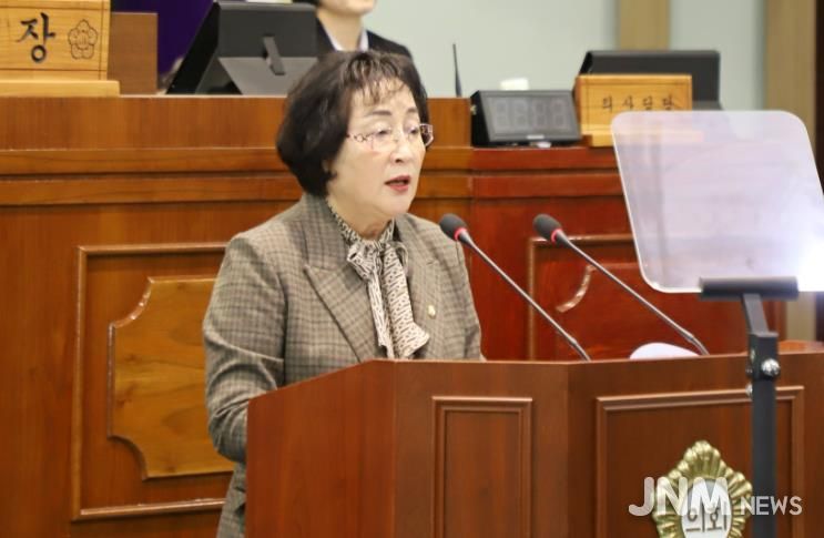 제315회 함안군의회 임시회 안말남 의원 5분 자유발언