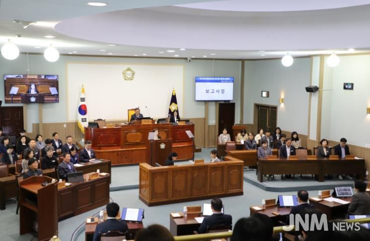 함안군의회, 제315회 임시회 폐회