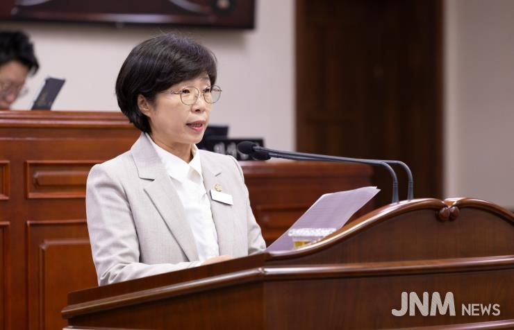 순천시의회 최미희 의원, 한-미 관세 협상 결과 강력 규탄