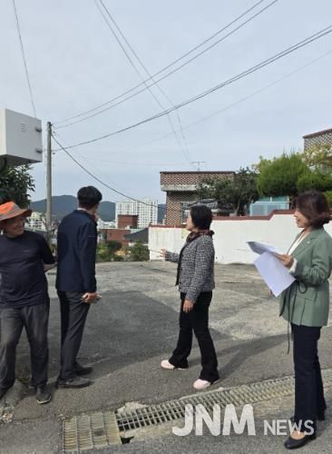 허옥희, 김향숙 의원, 고성읍 생활민원 해결 방안 마련