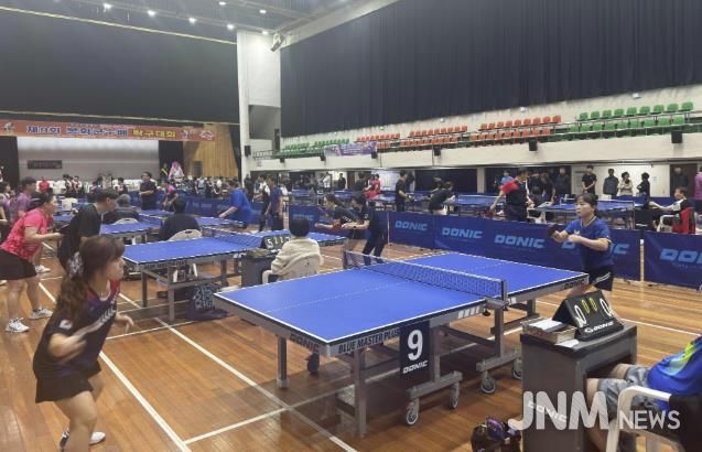 제9회 봉화군수배 탁구 대회 성료