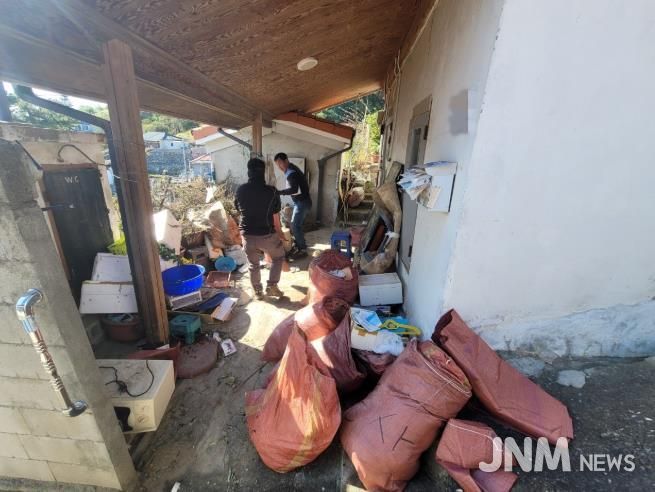 정라동문화체육회, 가을맞이 청소 봉사