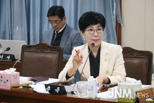 한춘옥 전남도의원, 대규모 투자협약에 따른 대응 매뉴얼 구축 필요