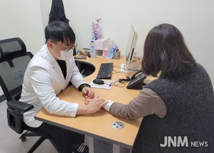 대곶면 보건지소 진료 모습