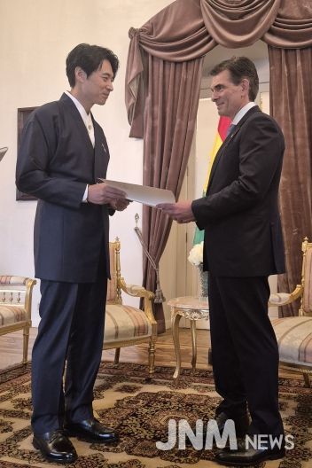 한-볼리비아 사진1(파스 대통령)