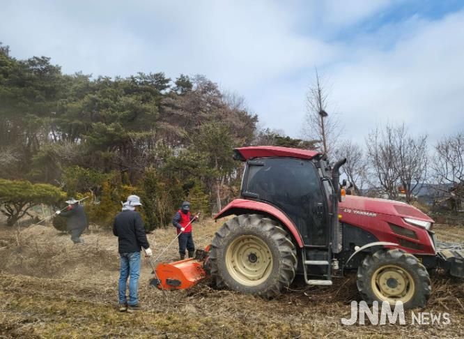 서천군, 찾아가는 영농부산물 파쇄 서비스 신청접수