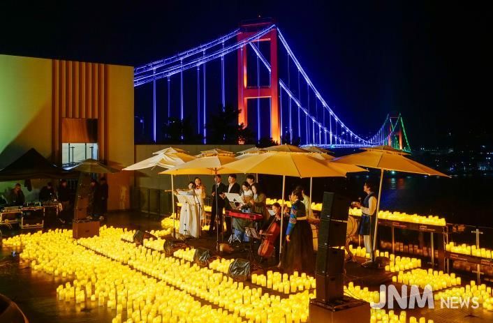 남해바래길 작은음악회, ‘11월 캔들콘서트’ 성료