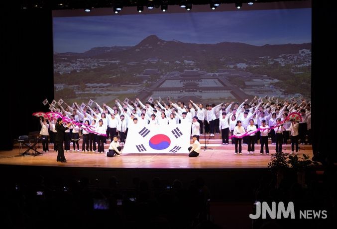 나주시가 11일 나주문화예술회관과 나주정미소 일원에서 ‘예술 더하기 수업 성과공유회’를 개최했다.