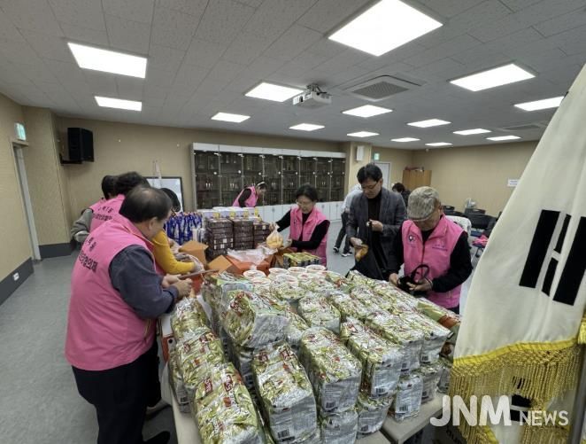 수택1동 행복나눔마켓 운영 사진