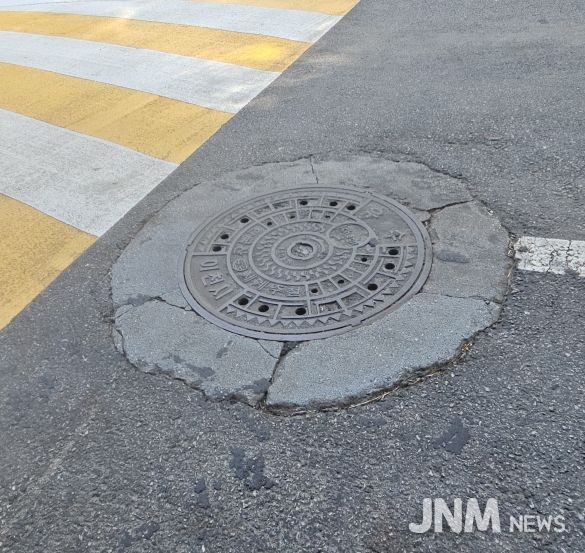 이천시, 설봉공원 노후 맨홀 정비 실시