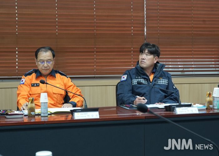 전남소방본부장, 한국동서발전 신호남건설추진본부 안전관리 지도