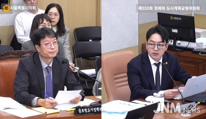 제333회 정례회 행정사무감사(이상욱 의원)