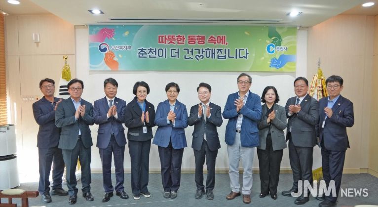 정은경 보건복지부 장관 춘천시 방문