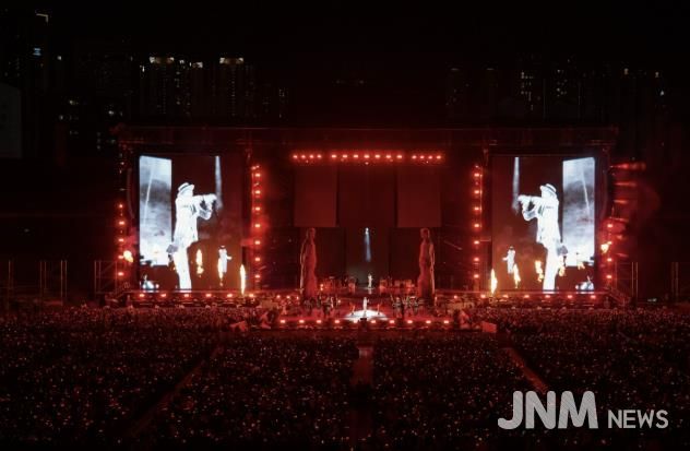 지드래곤 공연 현장(제공=쿠팡플레이)