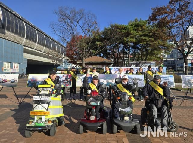 (사)한국교통장애인협회 동두천시지회, 교통사고 줄이기 캠페인 전개