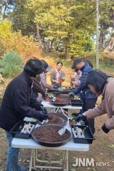 홍성군, 치유농업 프로그램 '눈길'