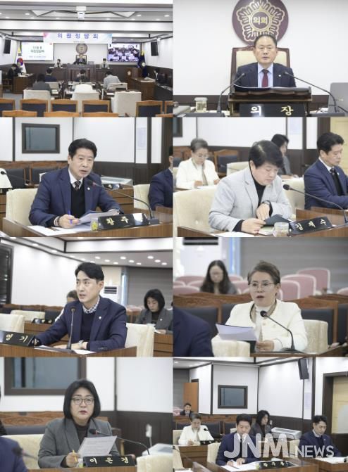 2025년 11월 중 동두천시의회 의원정담회 개최