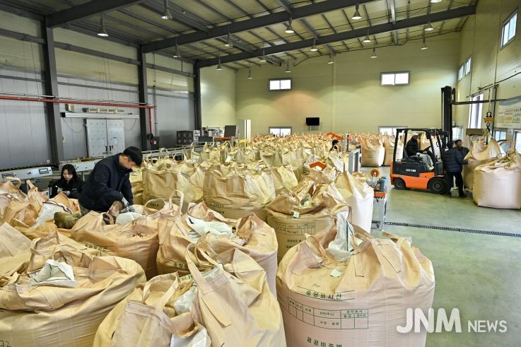 정선군, 쌀 수급 안정 위해 2025년 공공비축미곡 677톤 매입