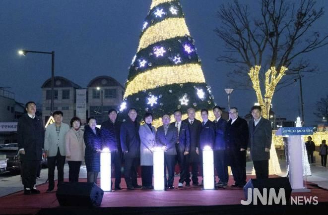 연천군, ‘2025 크리스마스 빛의 거리 점등식’ 개최