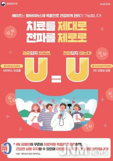 에이즈_및_성매개감염병_예방_홍보_U=U_포스터