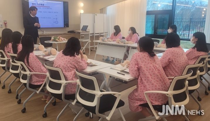 산모 프로그램 참여 사진