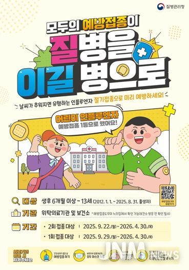 어린이 독감 확산…중증화 예방엔 예방접종 최선