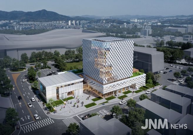 AI활용 첨단디지털문화콘텐츠 실증 공간 마련 (거점시설(첨단디지털문화콘텐츠 실증공간) 조감도)