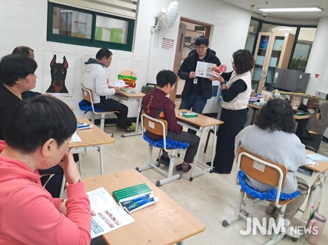 무안군장애인종합복지관, 스마일재단 지원으로 구강관리 교육 실시