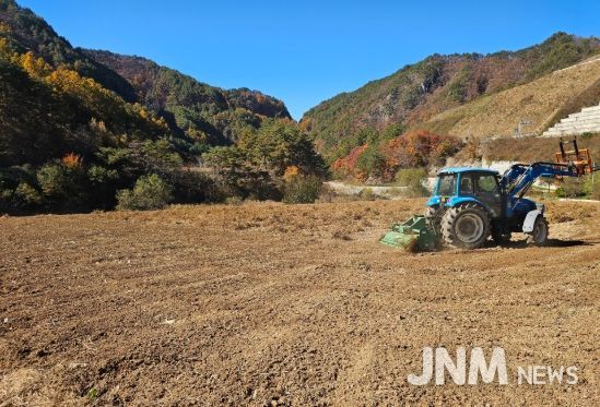 영농부산물 파쇄