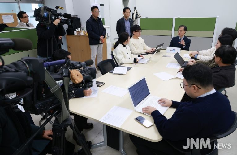 방사광가속기 관련 기자간담회(기자실, 경제)