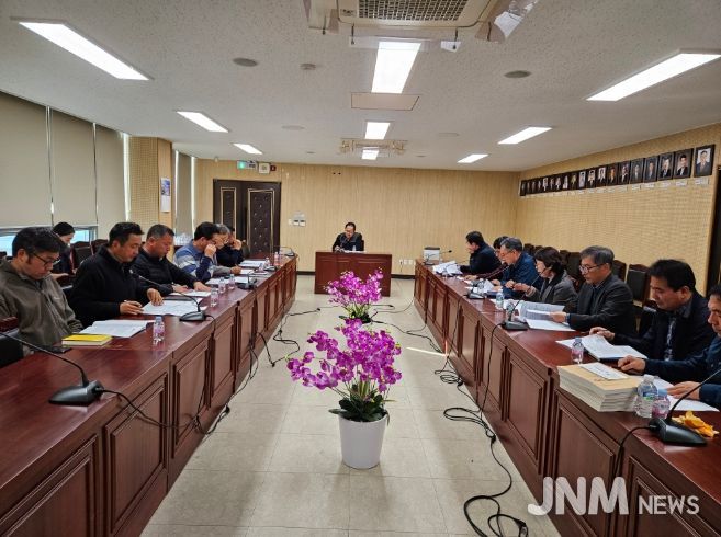 부서별 주요 민원 처리상황 점검회의