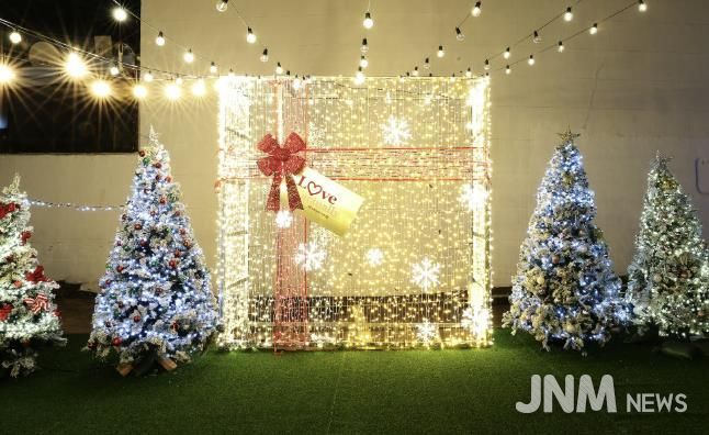 함평공영주차장, 원터 빌리지 스팟 전경